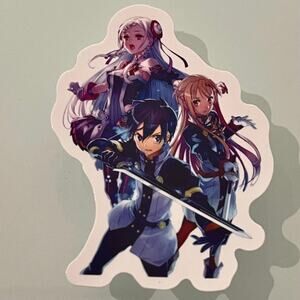 5/$10 Waterproof Vinyl Sticker- Sword Art Online